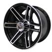 16 inch - Flash - 6x139 - Black Machined Face