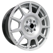 17 inch $parco 7103 - 4x100/114 - Hyper Silver