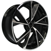 19 inch - Godfather - Forged - 5x112 - Black Machined Face