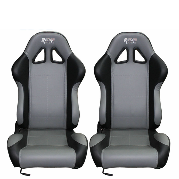 R Edge Racing Seats (PVC / Grey)