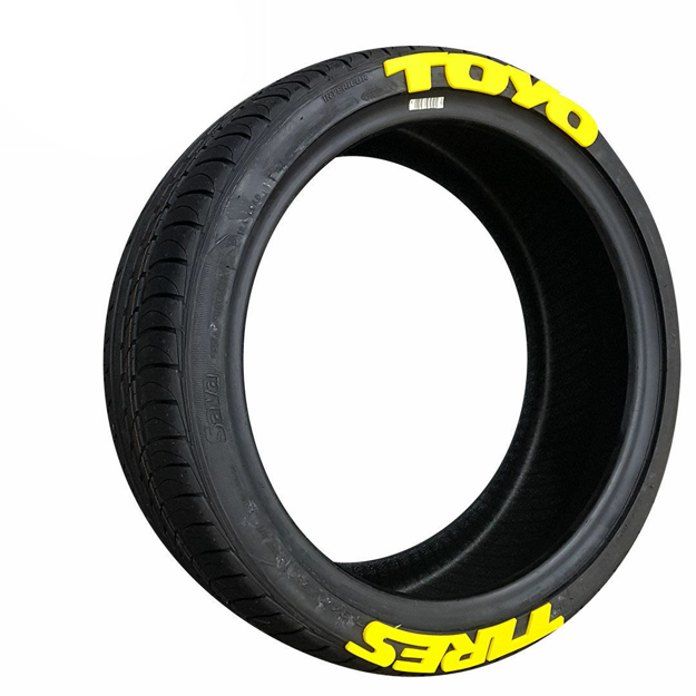 TOYO Tyre Letters (Yellow)