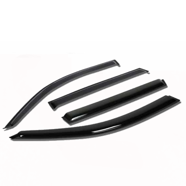 Toyota Corolla Professional 4 PC Windshields (07'-10') Gloss Black