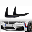 BM F32 4 Series M4 Style Front Splitters (Plastic)