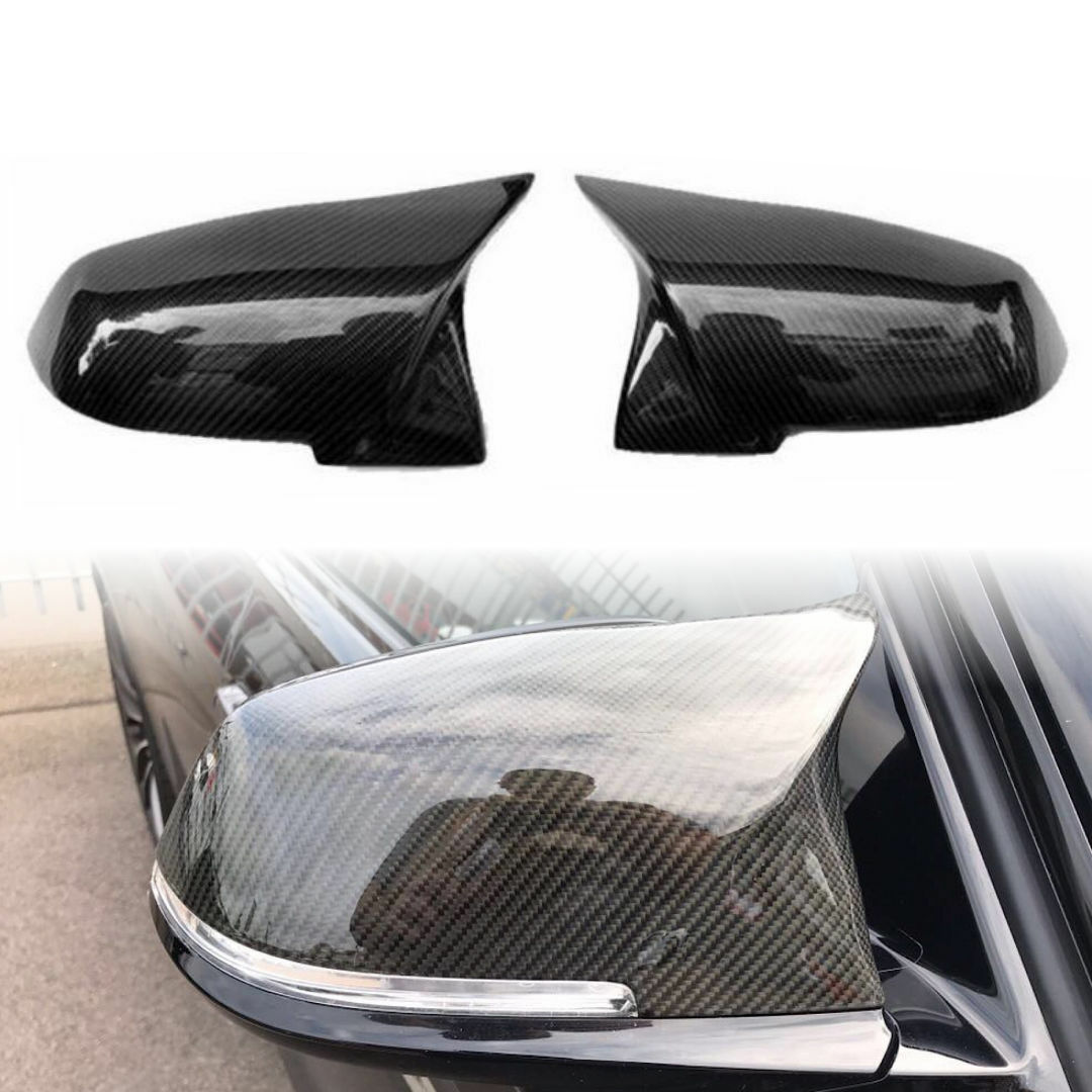 BM CF30/F22/F20/F35 Carbon Fibre Clip-On Mirror Covers Full Carbon ...