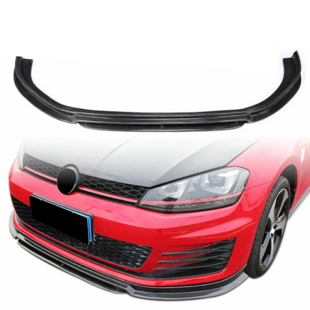 VW Golf 7 GTI Carbon Fibre ZPORT Front Lip Full Carbon Fibre Front