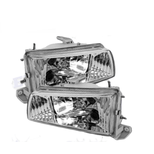 Toyota Twincam Crystal Headlamps (Chrome)