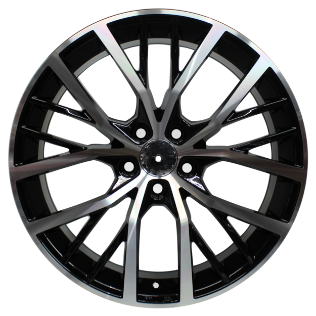 17-inch-x-ray-5x100-black-machined-face
