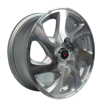 	15 inch BK666 - 5x114 - Silver Machined Face