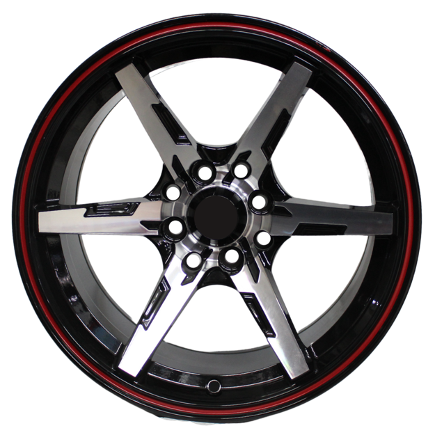 15-inch-tirismo-4x100114-black-machined-face-red-lip