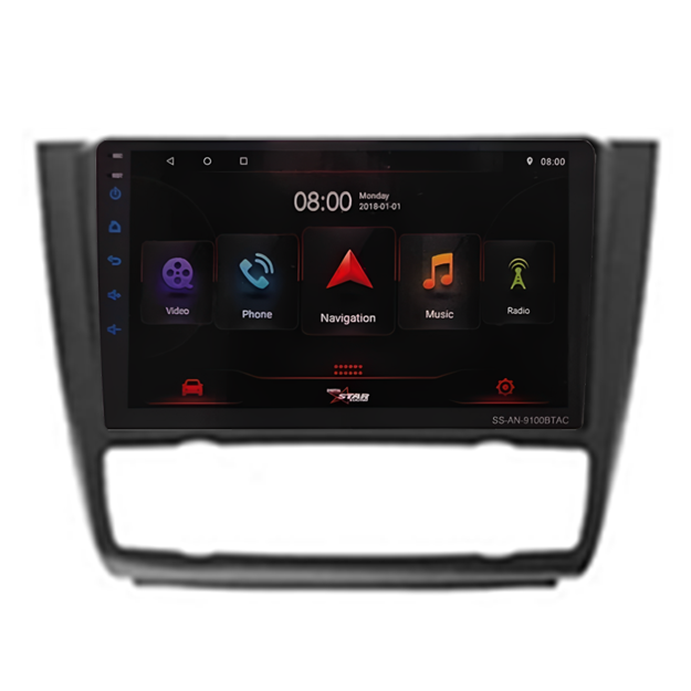 Starsound SS-AN-9100BTAC 9 inch Android Media Unit with CarPlay