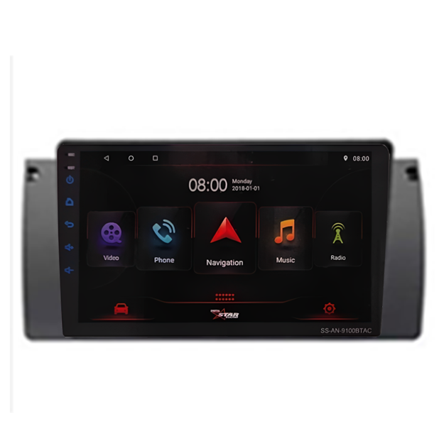Starsound SS-AN-9100BTAC 9 inch Android Media Unit with CarPlay 