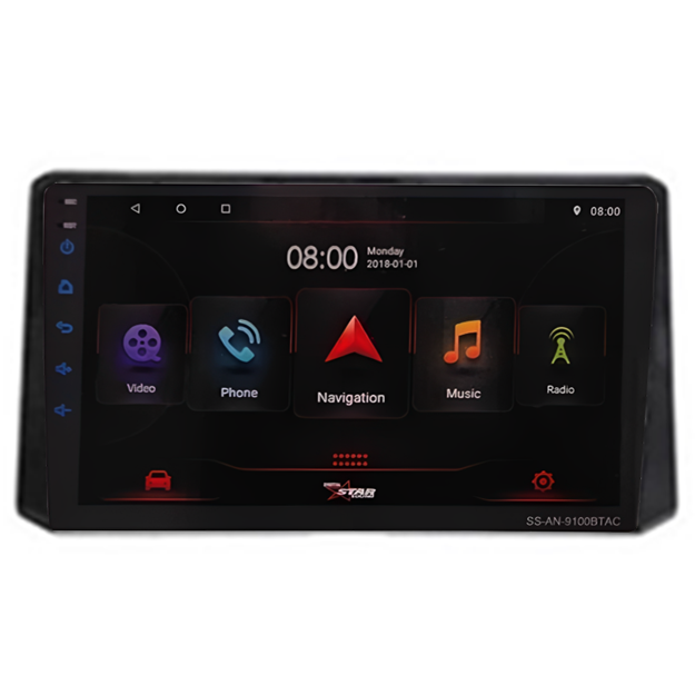 Starsound SS-AN-9100BTAC 9 inch Android Toyota Corolla 2019