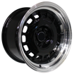 15 inch -Motosport 8x100/114 - Matt Black Machine Lip