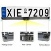 European license plate parking sensor with PDC