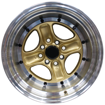 15 inch - Bling - Gold Machine Lip 9J