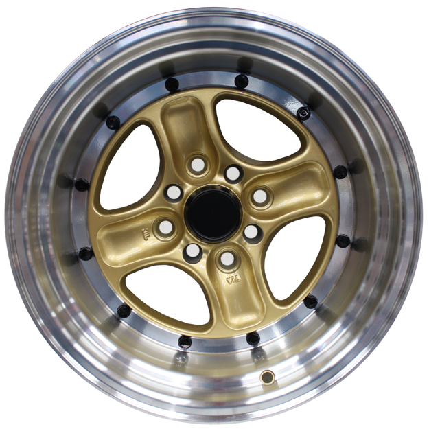 15 inch - Bling - Gold Machine Lip 9J