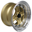 15 inch - Bling - Gold Machine Lip 9J