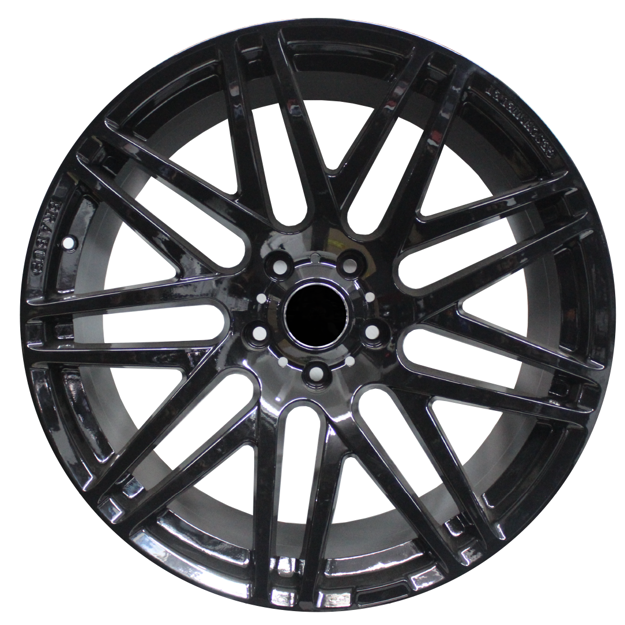 22 inch - Dapper - 5x130 - Gloss Black