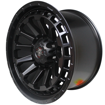 17 inch - Avenger - 6x139 - Matt Black