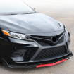 Universal front lip (Gloss Black +red) 