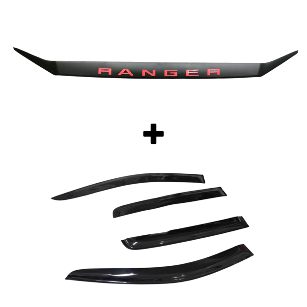 Ranger T9 Bonnet Guard + 4pc Windshields