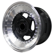 15 inch - Carera - 4X100 - Black Machined Lip 