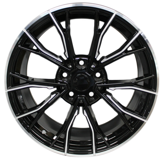 20 inch Orbit - 5x120 - Gloss Black Machined Face