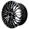 14 inch - Zion 4x108 - Black Machine Face 