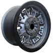 17 inch - Intruder - 6x135/139 - Matt Gunmetal Black Lip 