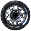 18 inch - Outback- 6x139 - Matt Black Machined Face