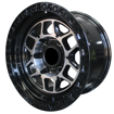 18 inch - Outback- 6x139 - Matt Black Machined Face