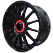 19 inch - 5x100/112  Evoluzione - Gloss Black