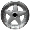 17- inch - Maverick - N/W - 5x112/120 - Silver + Chrome Rivets 