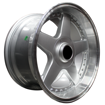 17- inch - Maverick - N/W - 5x112/120 - Silver + Chrome Rivets 