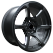 15 inch - Katana - 4X100/114 - Matte Black + Spoke Milling 