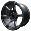 15 inch - Katana - 4X100/114 - Matte Black + Spoke Milling 