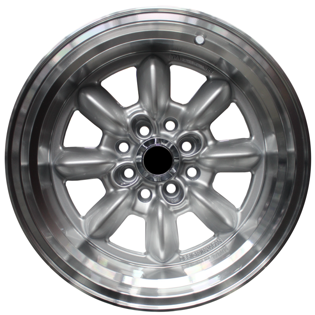 15 inch - Mini Lite Reps - 4X100/114 - Silver Machined Lip 