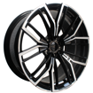 19 inch Corleone - Forged - 5x112 - N/W-  Black Machined Face 8.5J/9.5J 