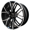 19 inch Corleone - Forged - 5x112 - N/W-  Black Machined Face 8.5J/9.5J 