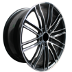 21 inch - Dinero - Forged - 5X130 - N/W - Dark Gunmetal Machined Face 9.5J/11J 