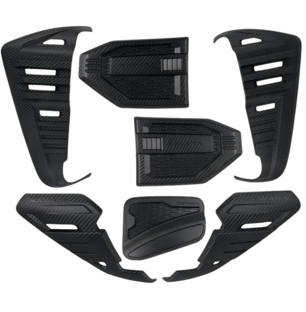 Nissan Navara NP300 2018-2021 Carbon Look Trim Kit