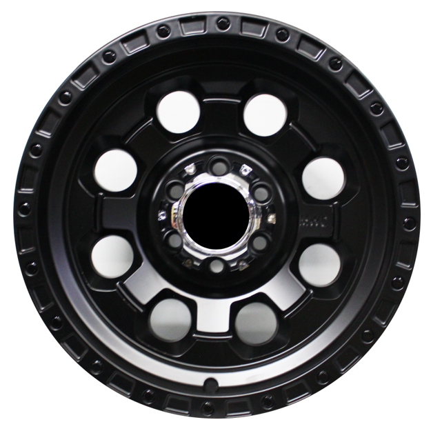 15 inch - Kane - 6x114-MATTE BLACK