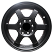 14 inch -4x100/114 - Te37 - Matte Black