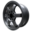 14 inch -4x100/114 - Te37 - Matte Black