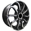 13 inch - Tidal - 4x100/114 - Black Machined Face