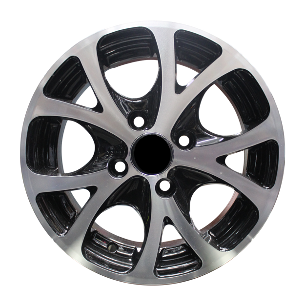 Picture of 13 Inch - Rio - 4x100 - Machined Black