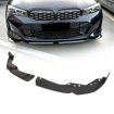 Picture of BM 3 Series  G20/G21 LCI (2022+)  2 PC Front Spoiler  GLOSS BLACK