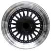 Picture of 15 inch - Berlin - 4X100/114 - Black Machined Lip