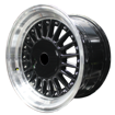 Picture of 15 inch - Berlin - 4X100/114 - Black Machined Lip