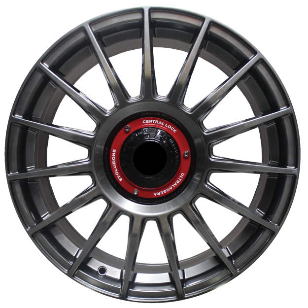 17 inch - 4x100/114 Evoluzione - Hyper Black